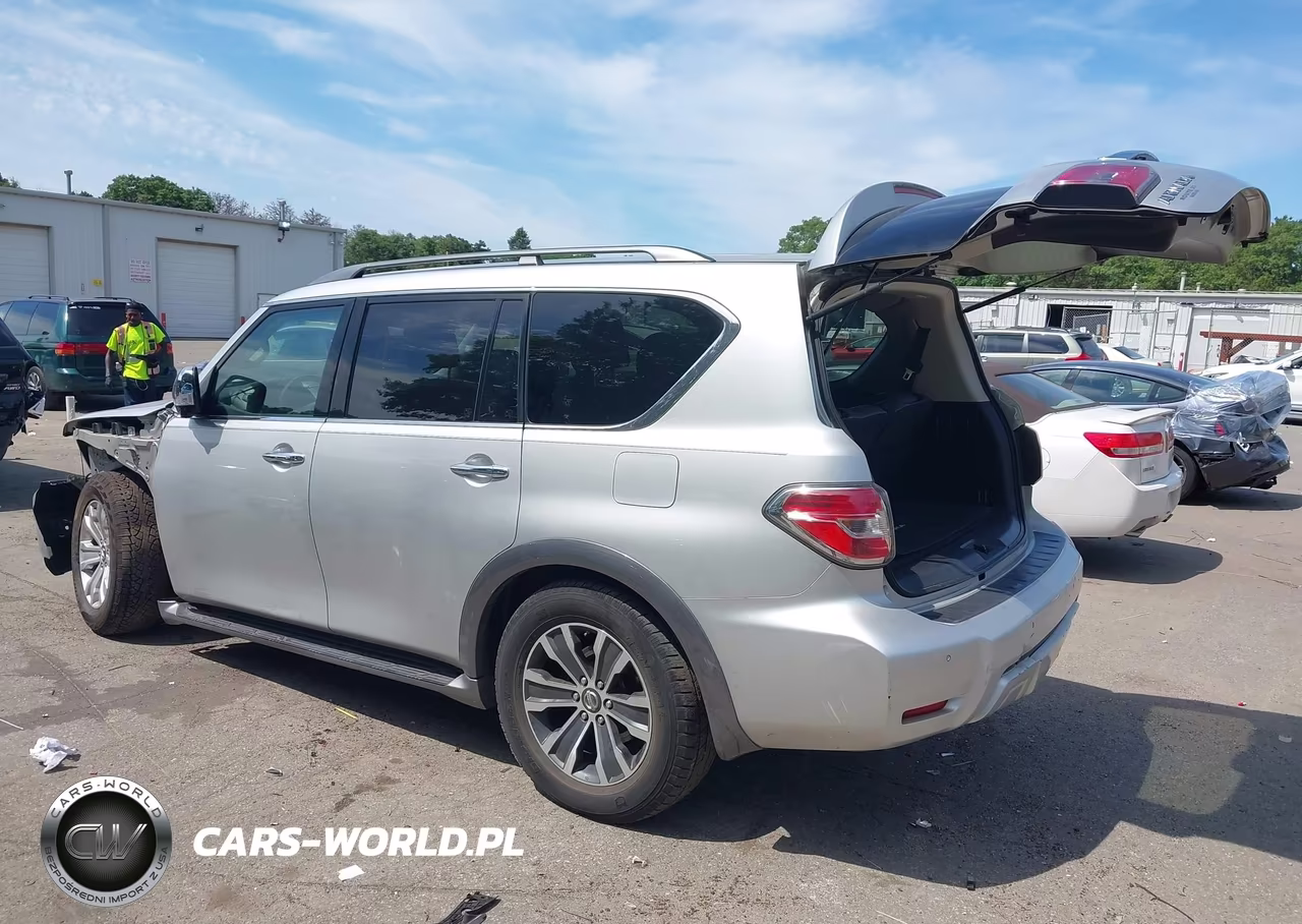 2017 Nissan Armada Sl VIN:JN8AY2NC6H9502955 - 3