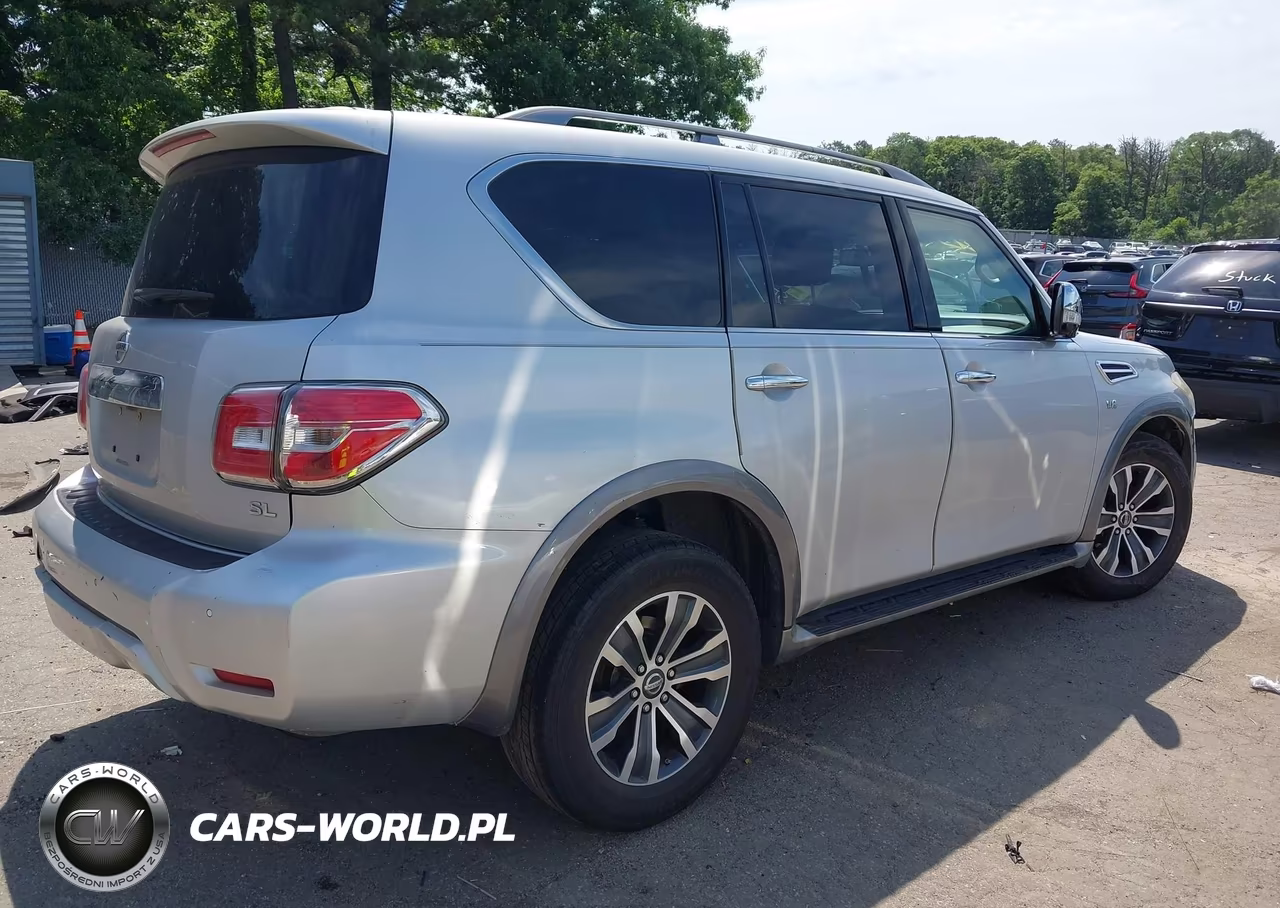 2017 Nissan Armada Sl VIN:JN8AY2NC6H9502955 - 4