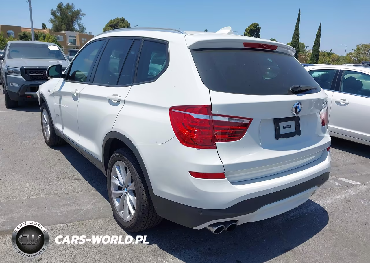 2017 BMW X3 Sdrive28I VIN:5UXWZ7C33H0X43373 - 3