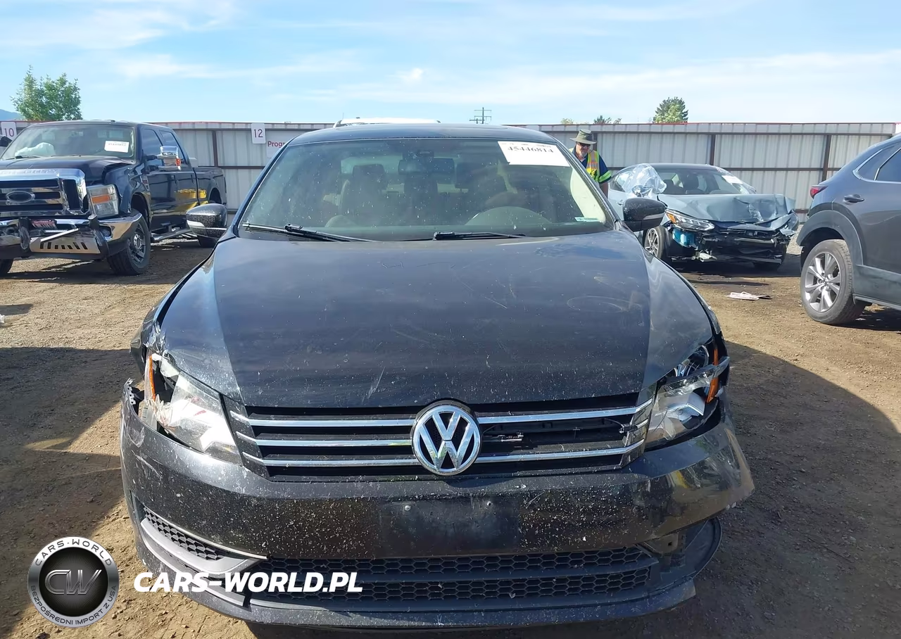 2013 Volkswagen Passat 2.5L Se VIN:1VWBP7A36DC025931 - 11
