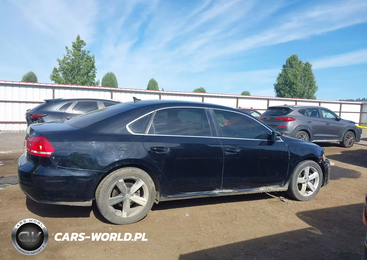 2013 Volkswagen Passat 2.5L Se VIN:1VWBP7A36DC025931 - 12