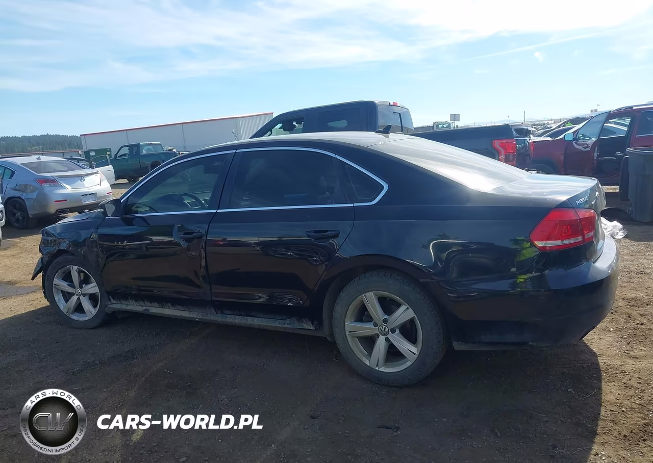 2013 Volkswagen Passat 2.5L Se VIN:1VWBP7A36DC025931 - 13