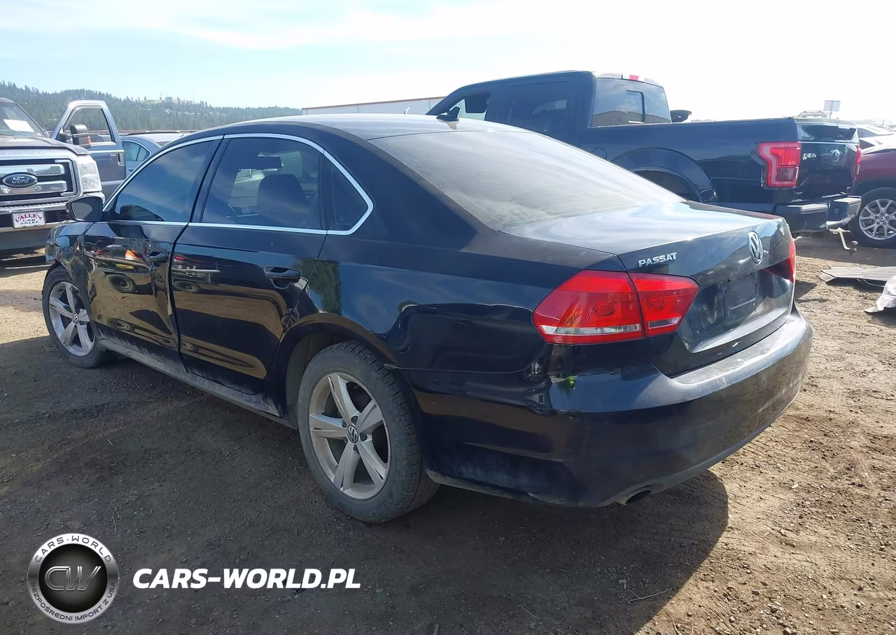 2013 Volkswagen Passat 2.5L Se VIN:1VWBP7A36DC025931 - 3