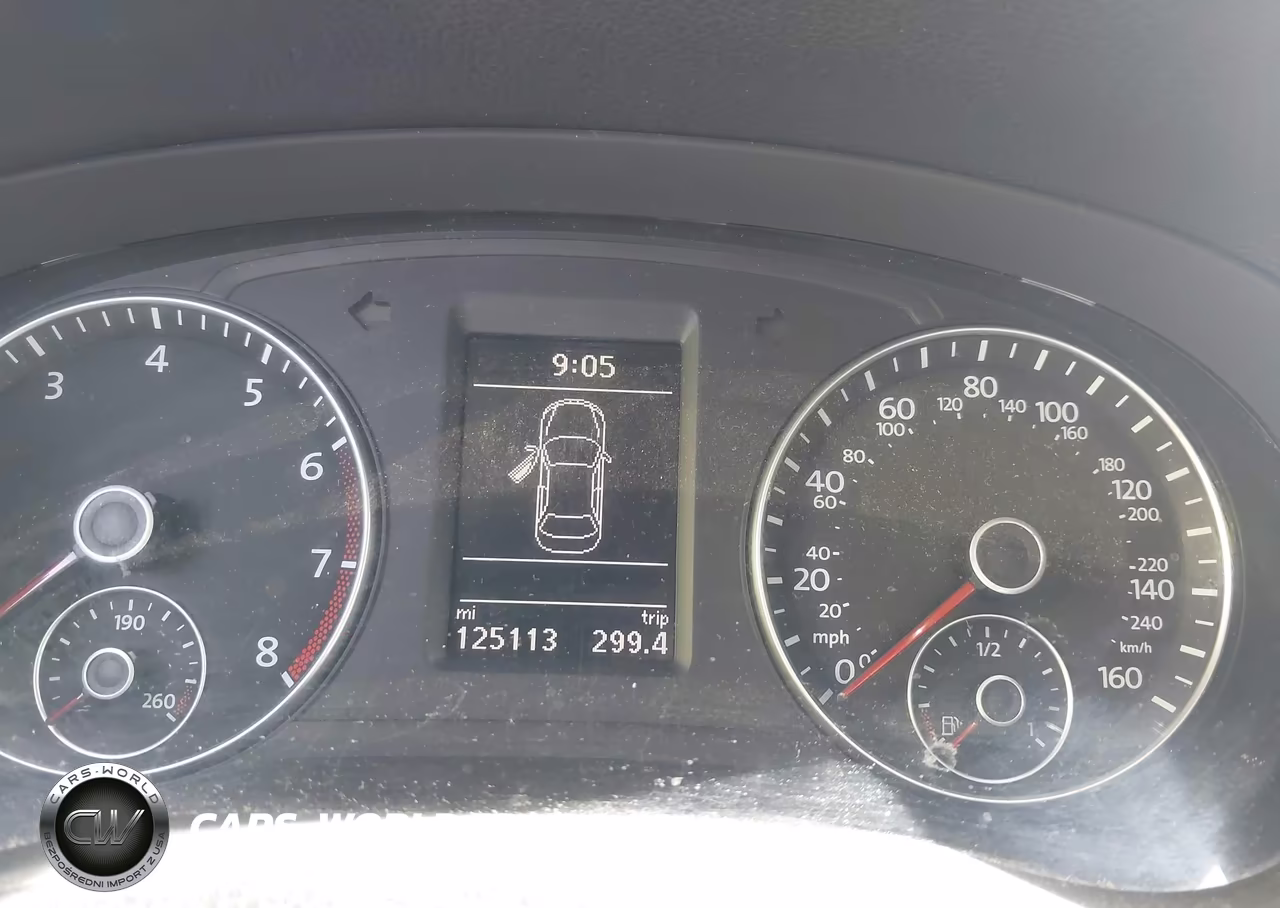 2013 Volkswagen Passat 2.5L Se VIN:1VWBP7A36DC025931 - 7