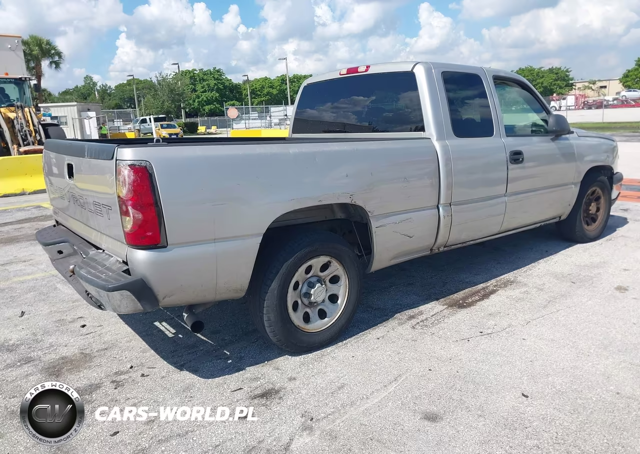 2006 Chevrolet Silverado 1500 Work Truck VIN:2GCEC19V861144040 - 4