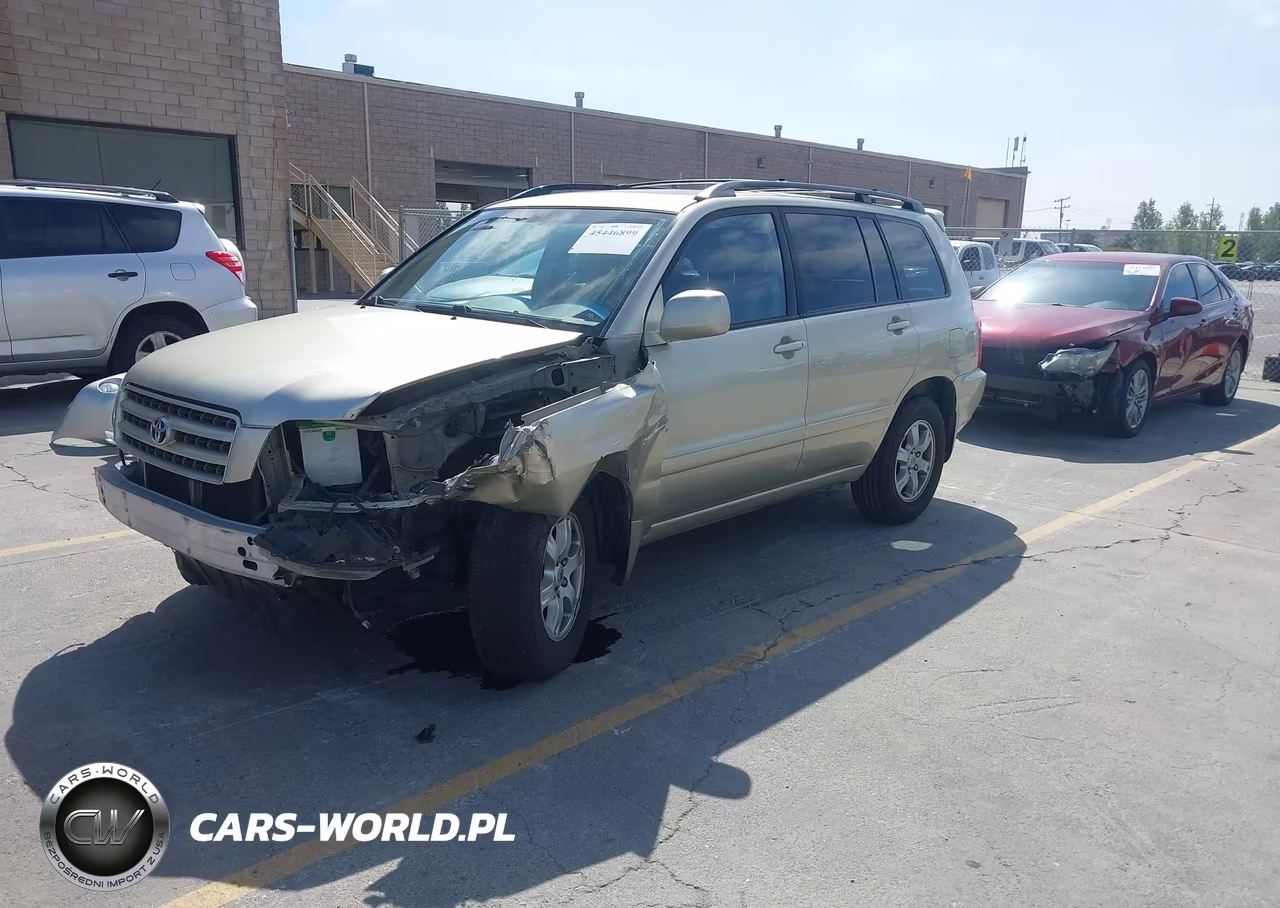 2001 Toyota Highlander V6 VIN:JTEHF21A110040282 - 2