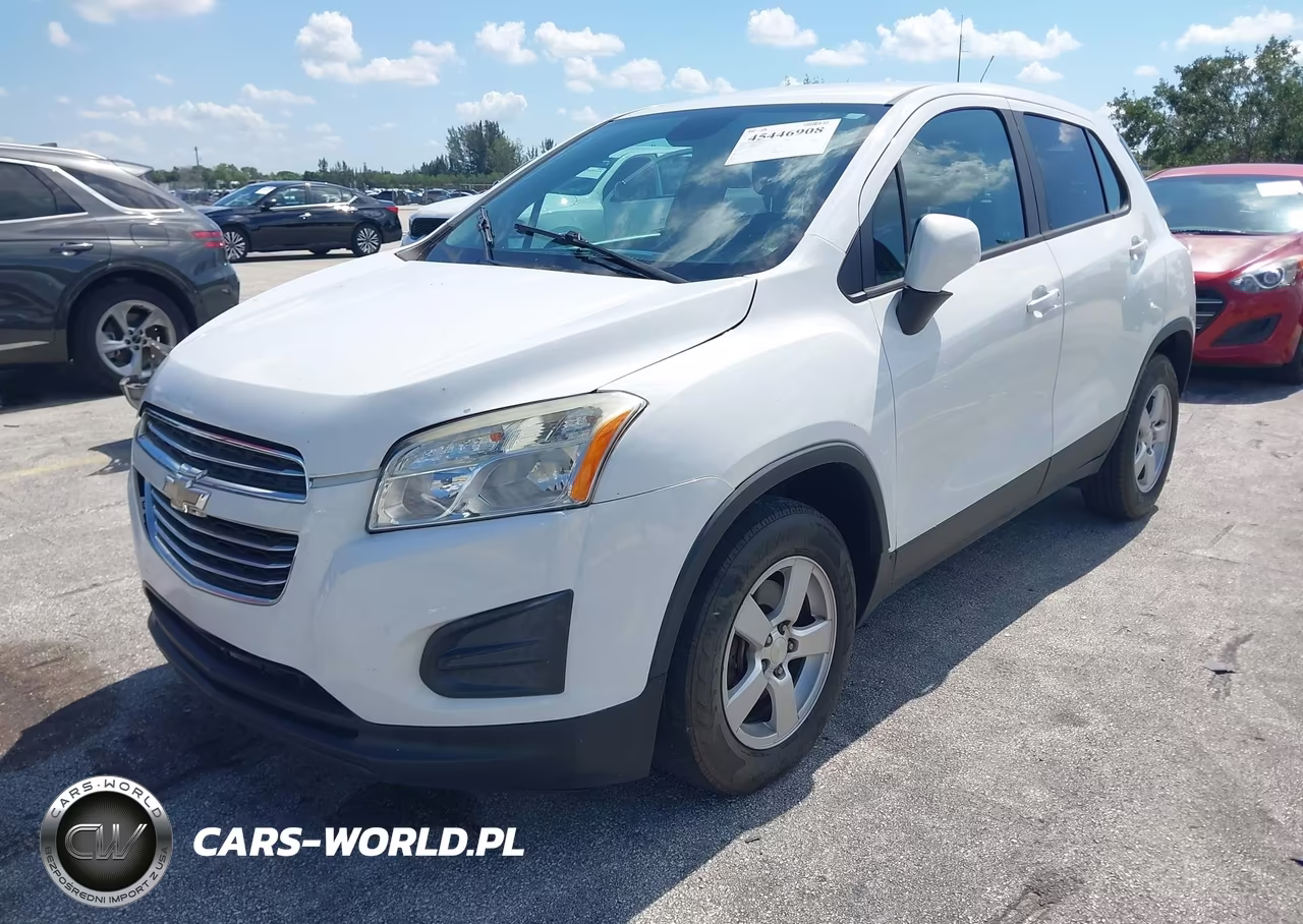2016 Chevrolet Trax Ls VIN:KL7CJNSB9GB639978 - 2