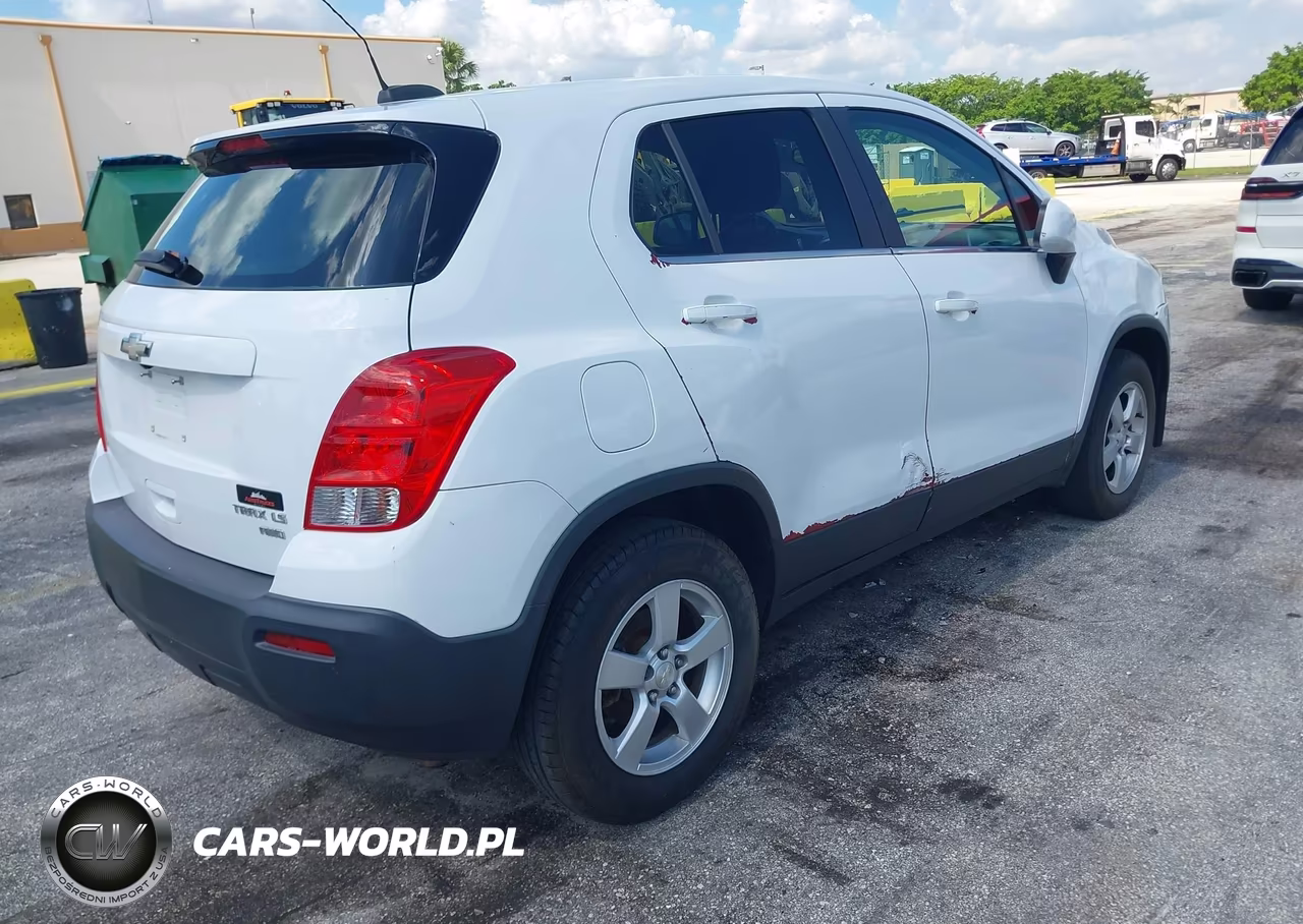 2016 Chevrolet Trax Ls VIN:KL7CJNSB9GB639978 - 4
