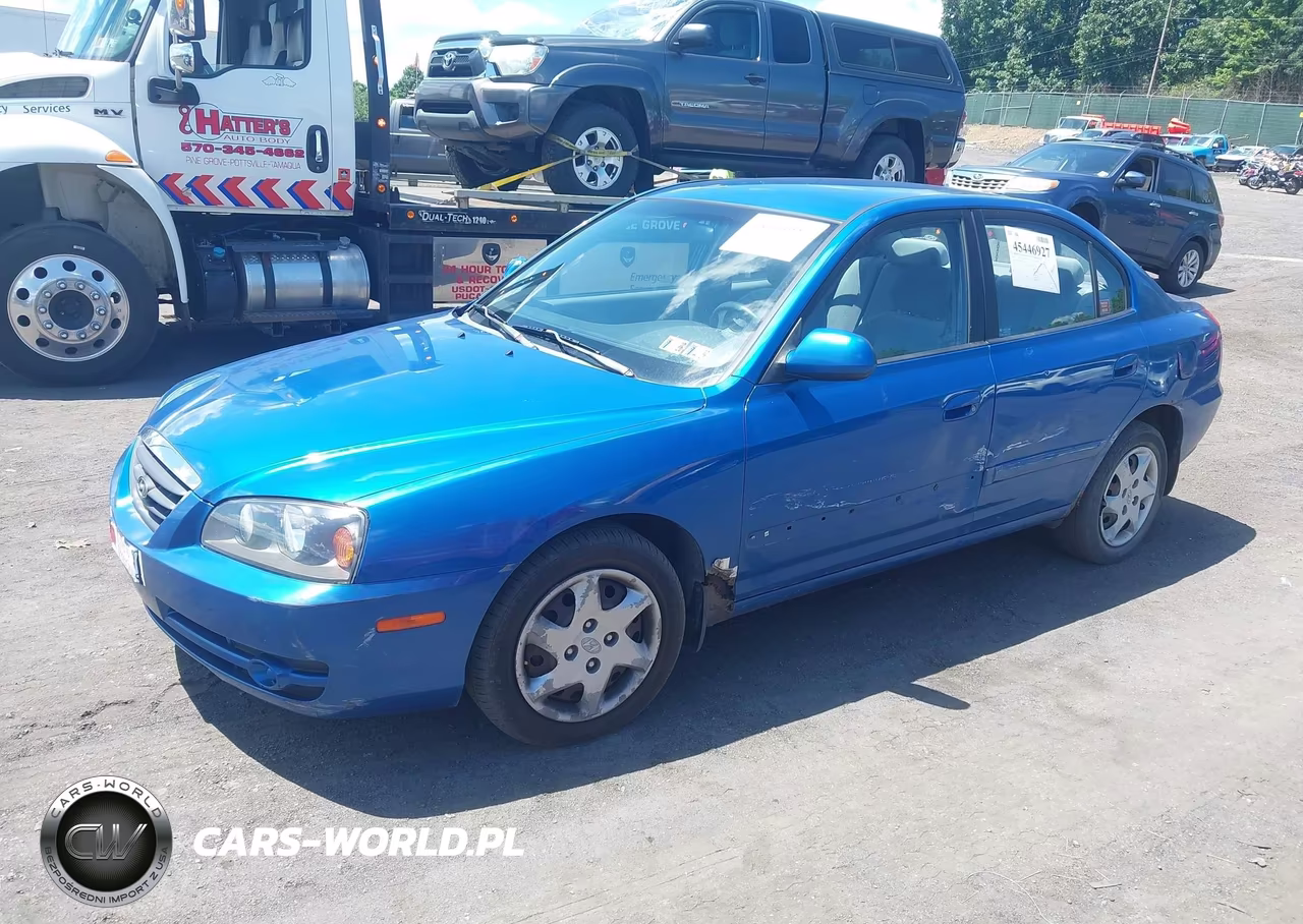 2005 Hyundai Elantra Gls-Gt VIN:KMHDN46D65U977630 - 2
