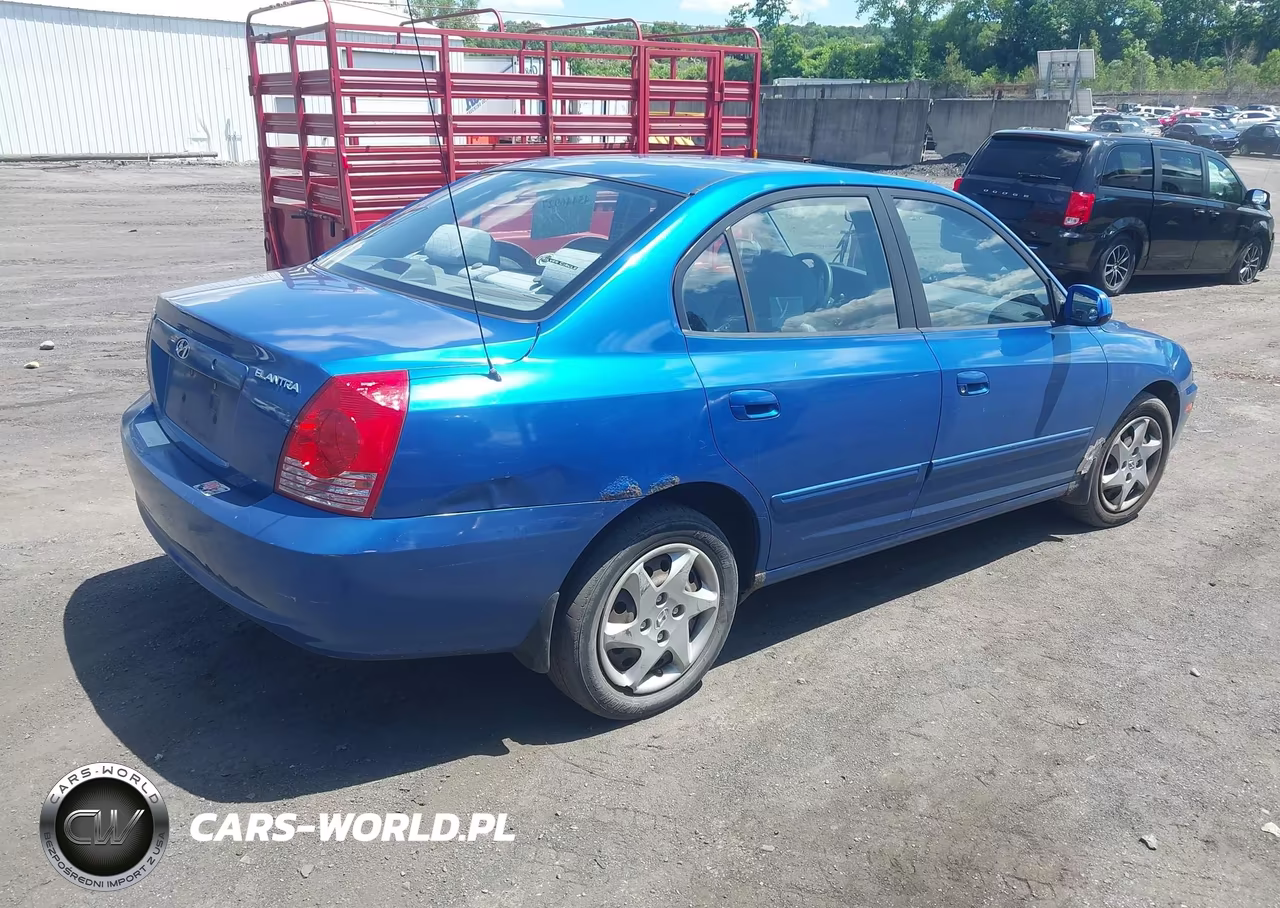 2005 Hyundai Elantra Gls-Gt VIN:KMHDN46D65U977630 - 4