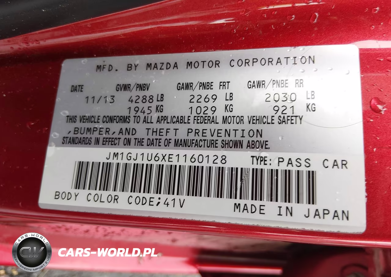 2014 Mazda Mazda6 I Sport VIN:JM1GJ1U6XE1160128 - 9