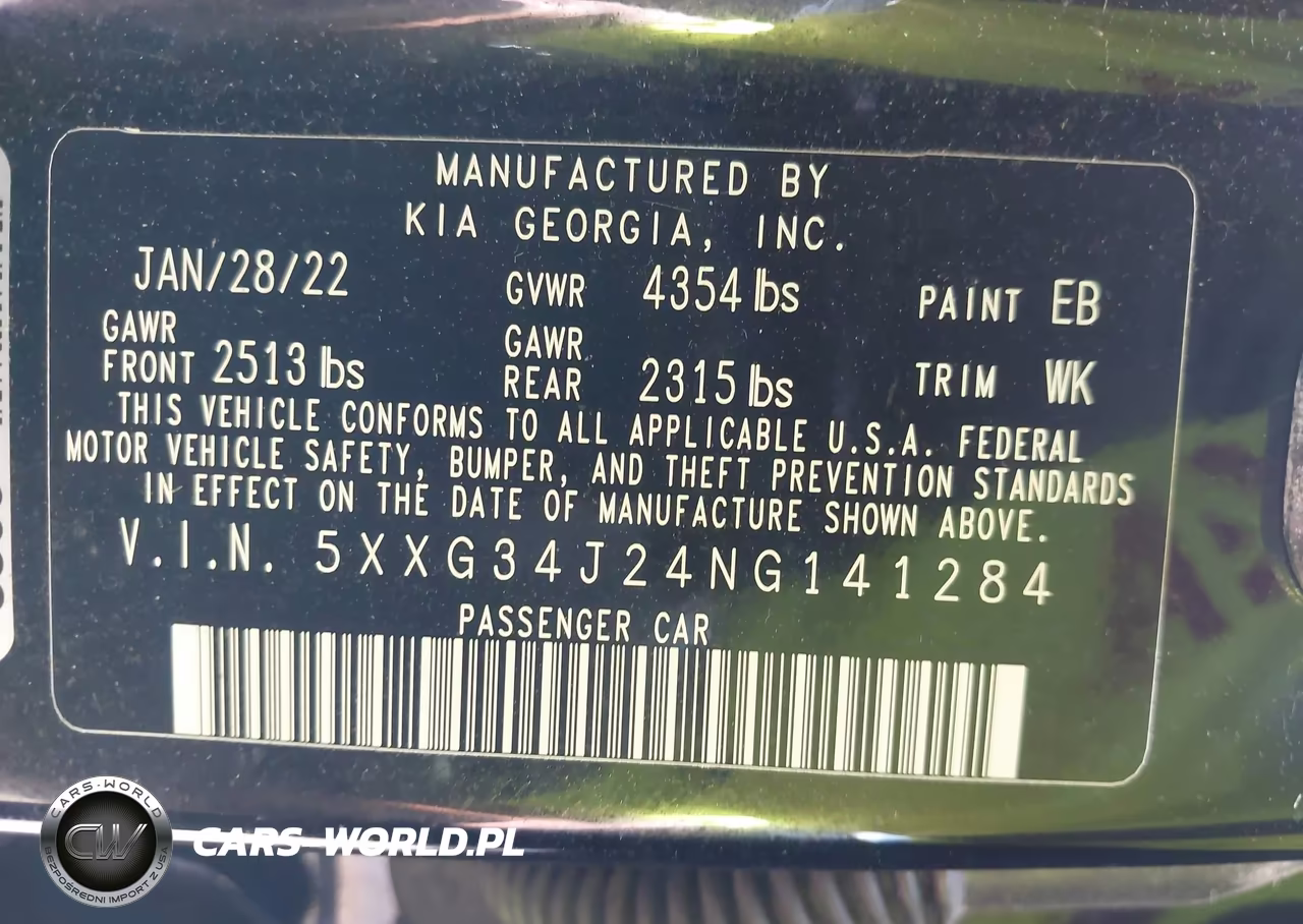 2022 Kia K5 Ex VIN:5XXG34J24NG141284 - 9