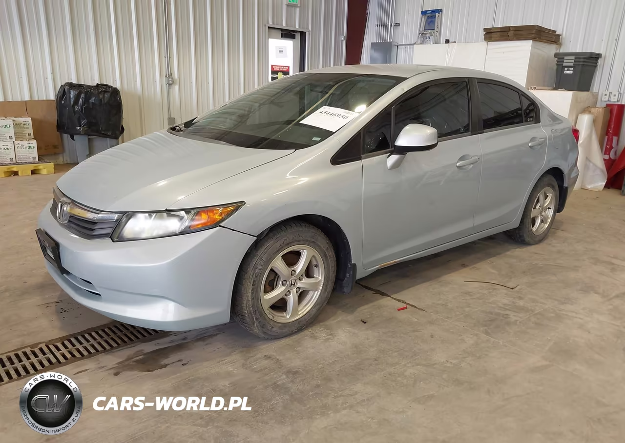 2012 Honda Civic Natural Gas VIN:19XFB5F51CE002467 - 2