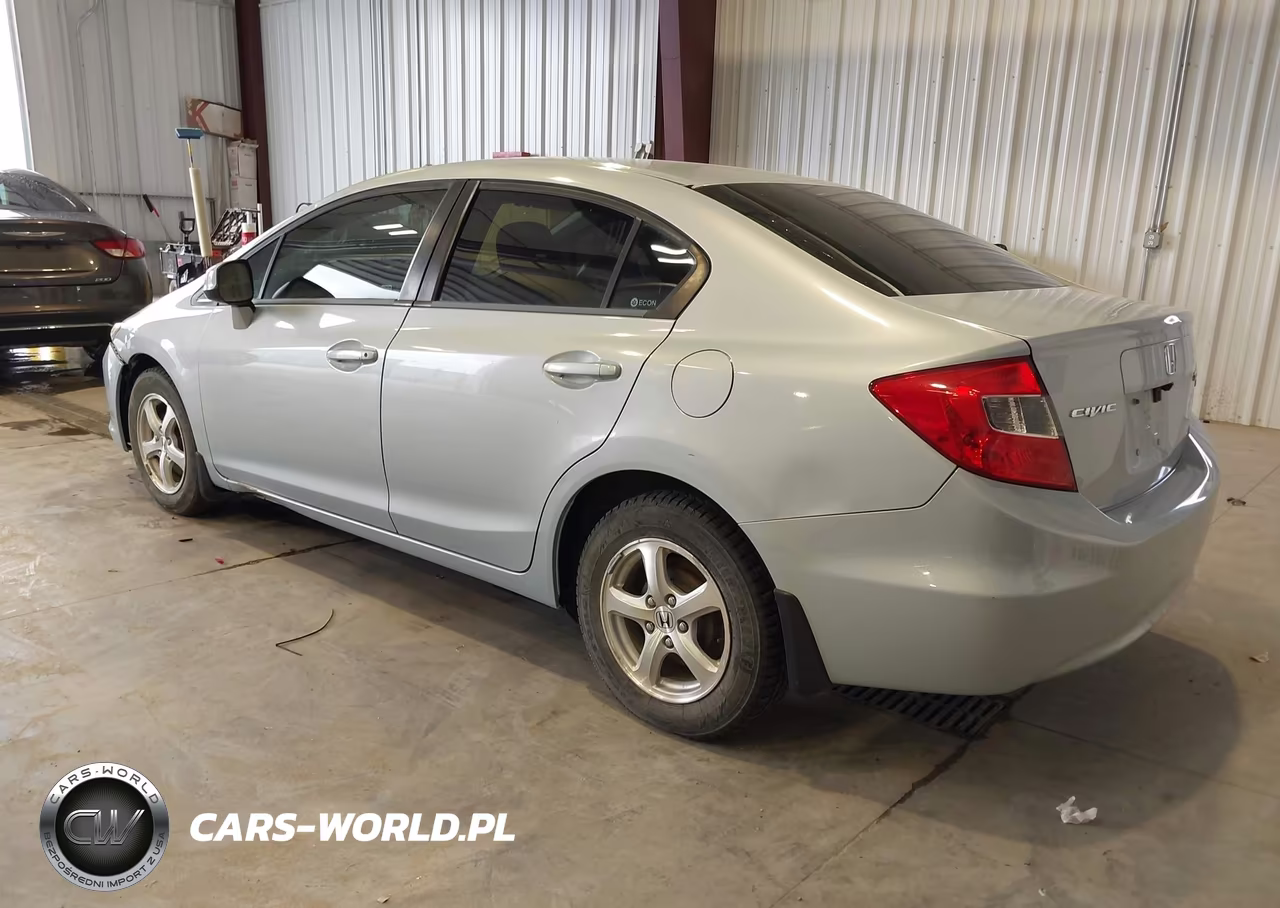 2012 Honda Civic Natural Gas VIN:19XFB5F51CE002467 - 3