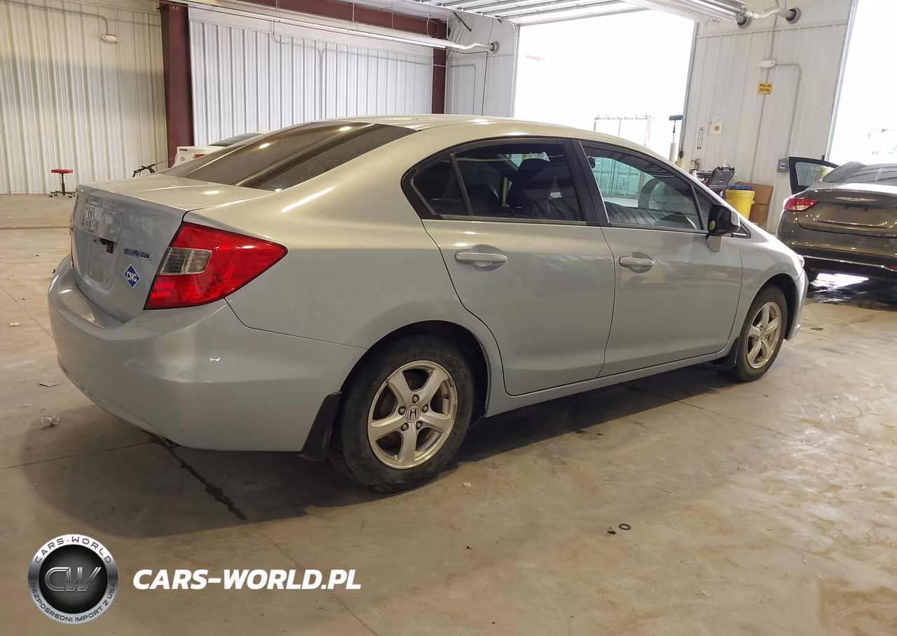 2012 Honda Civic Natural Gas VIN:19XFB5F51CE002467 - 4