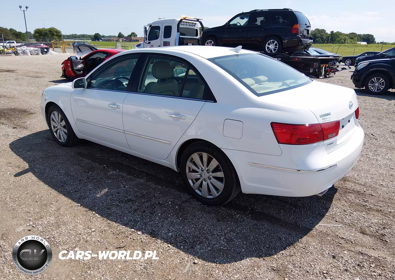 2009 Hyundai Sonata Limited V6 VIN:5NPEU46F79H459765 - 3
