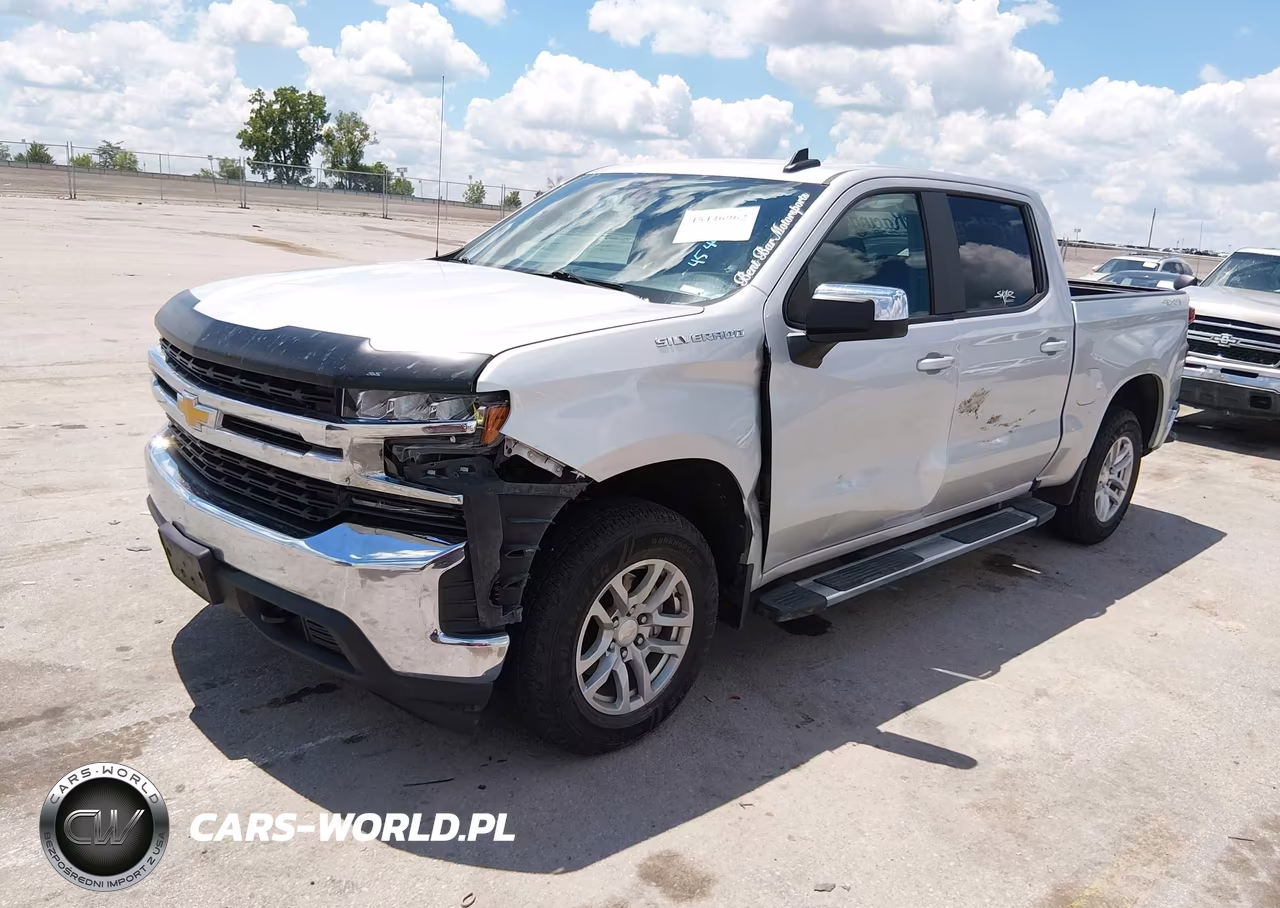 2021 Chevrolet Silverado 1500 4Wd Short Bed Lt VIN:3GCUYDED8MG386780 - 2