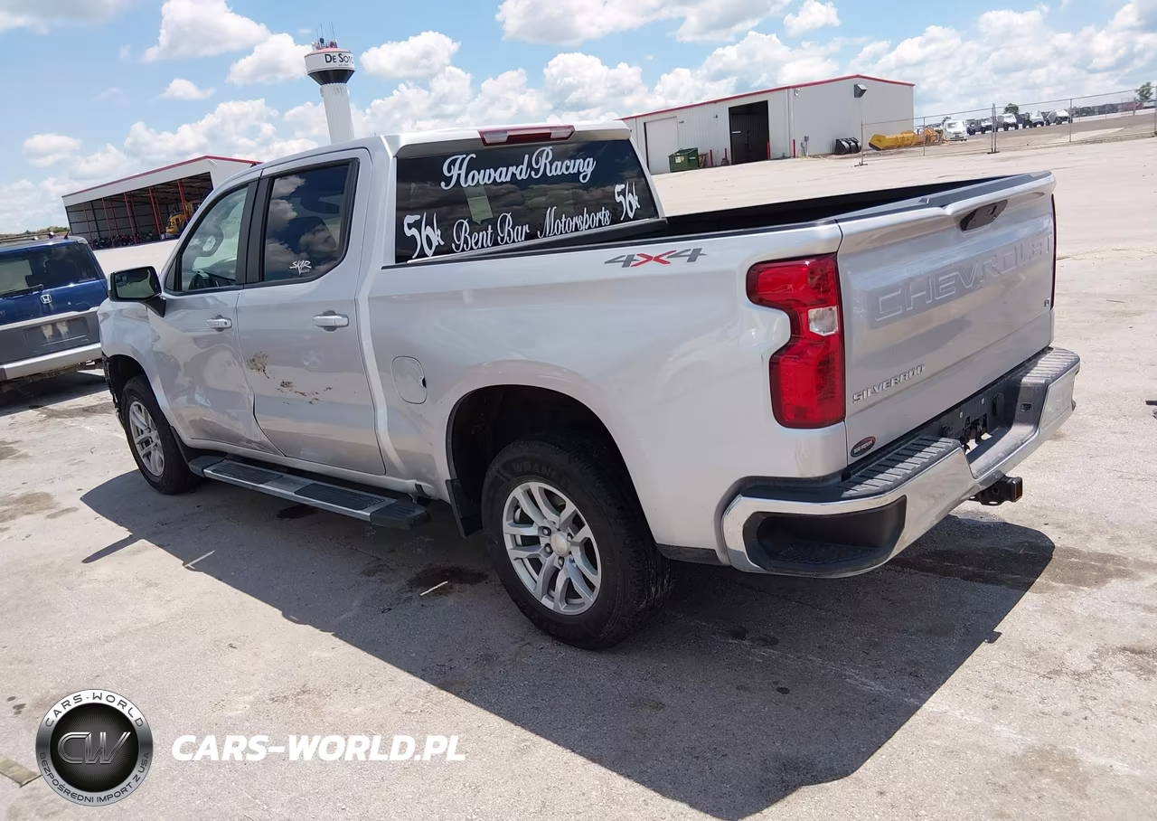 2021 Chevrolet Silverado 1500 4Wd Short Bed Lt VIN:3GCUYDED8MG386780 - 3
