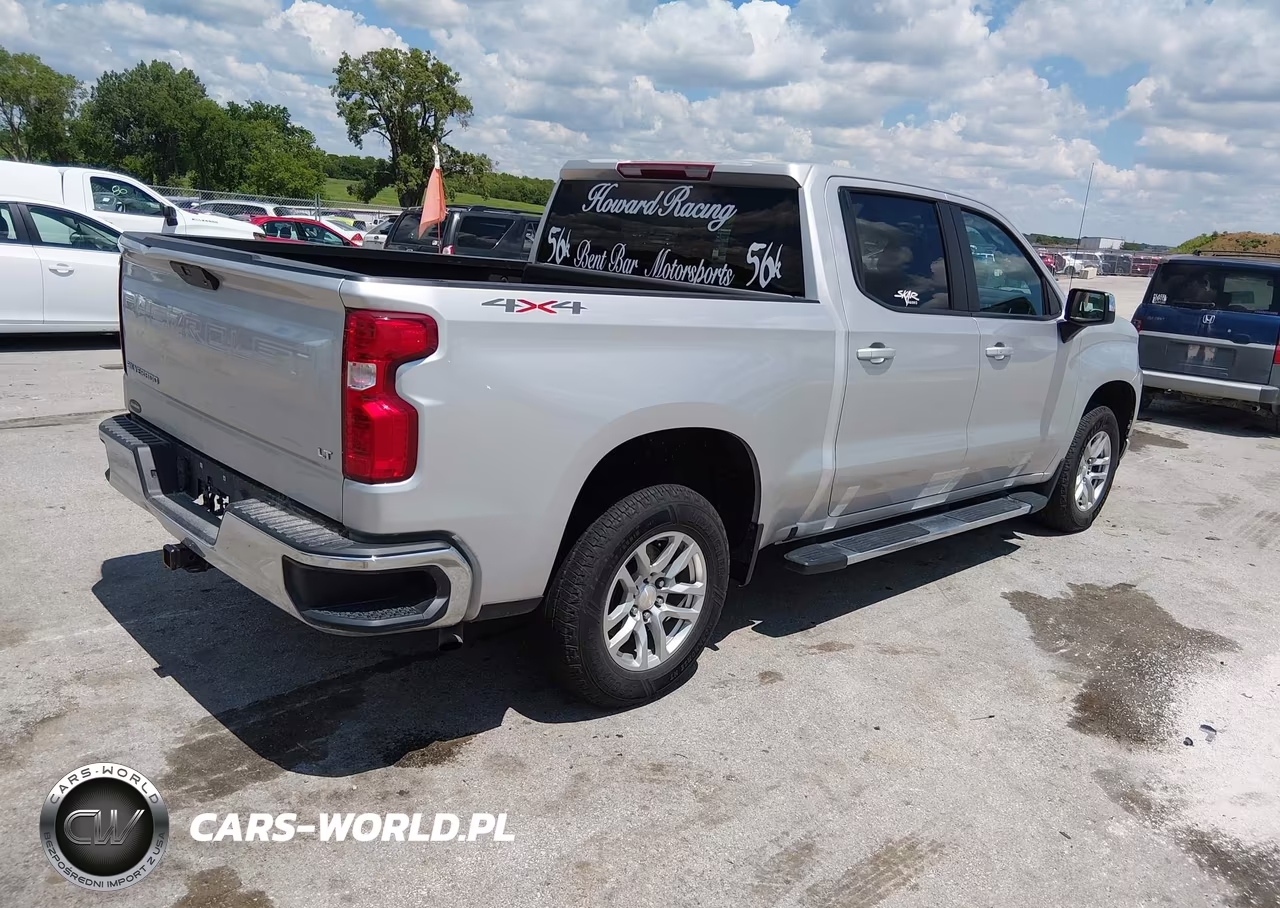 2021 Chevrolet Silverado 1500 4Wd Short Bed Lt VIN:3GCUYDED8MG386780 - 4