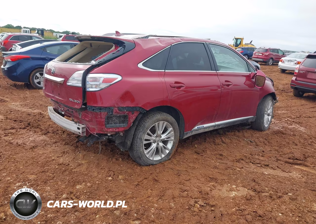 2010 Lexus Rx 450H VIN:JTJBC1BA4A2013929 - 4