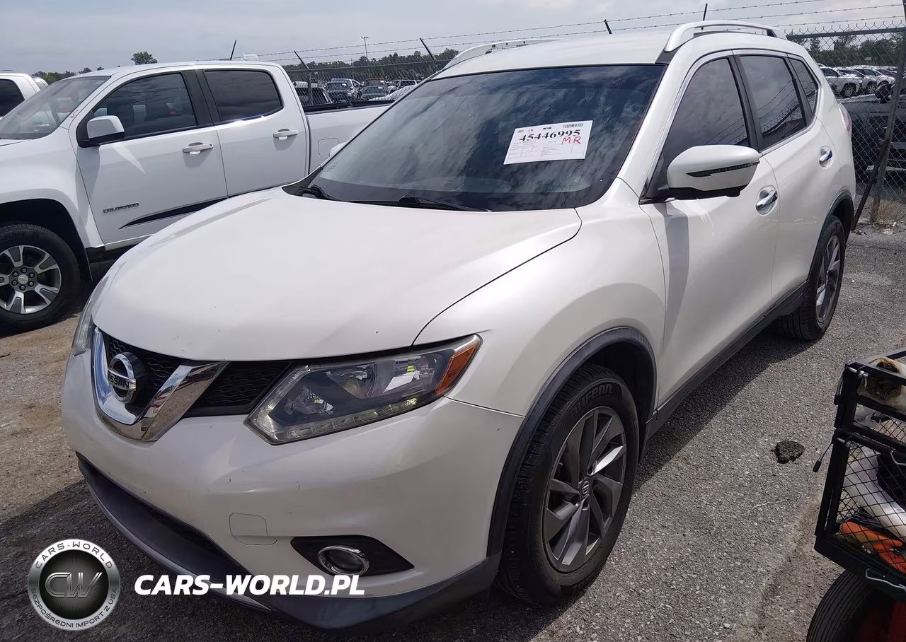 2016 Nissan Rogue Sl VIN:KNMAT2MT0GP737843 - 2