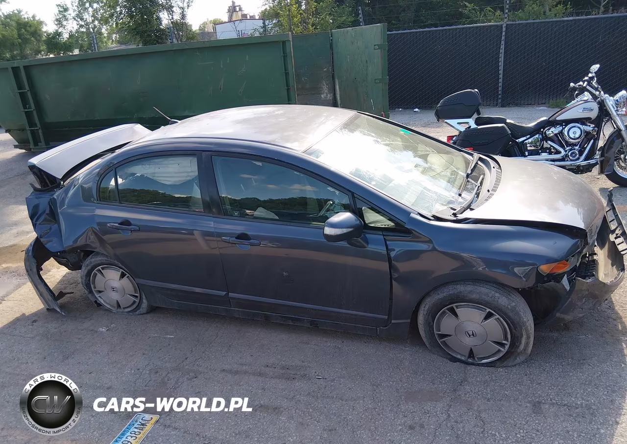 2008 Honda Civic Hybrid VIN:JHMFA36248S027895 - 12