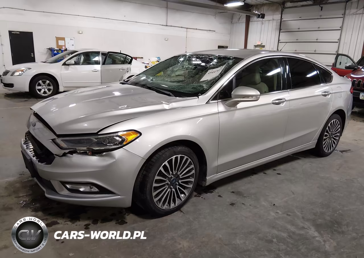 2018 Ford Fusion Titanium VIN:3FA6P0D91JR225355 - 2