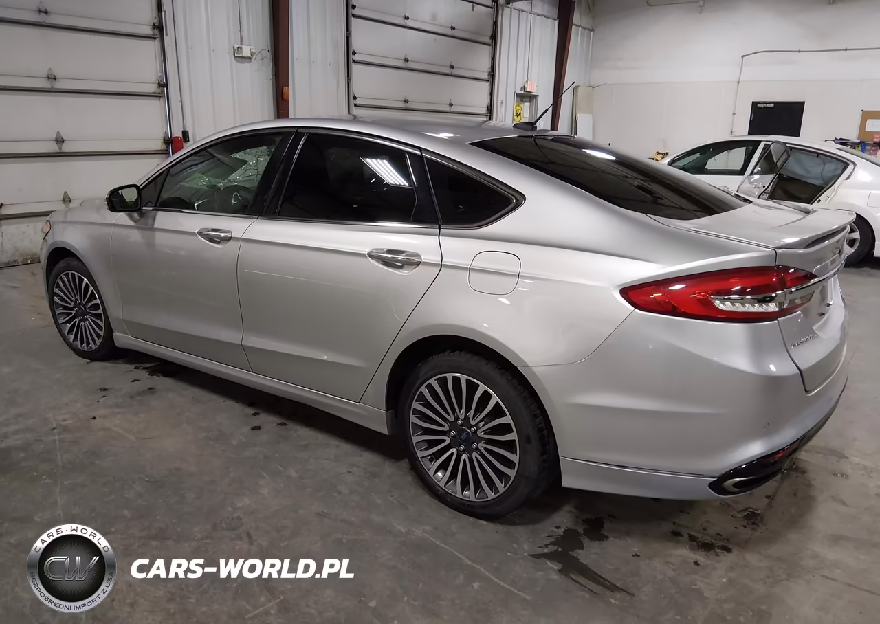 2018 Ford Fusion Titanium VIN:3FA6P0D91JR225355 - 3