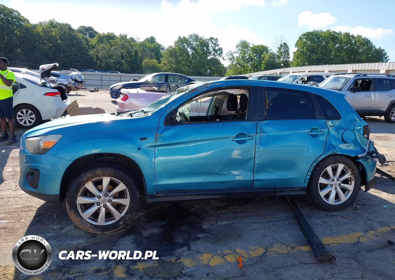 2014 Mitsubishi Outlander Sport Es VIN:4A4AP3AU3EE006509 - 14