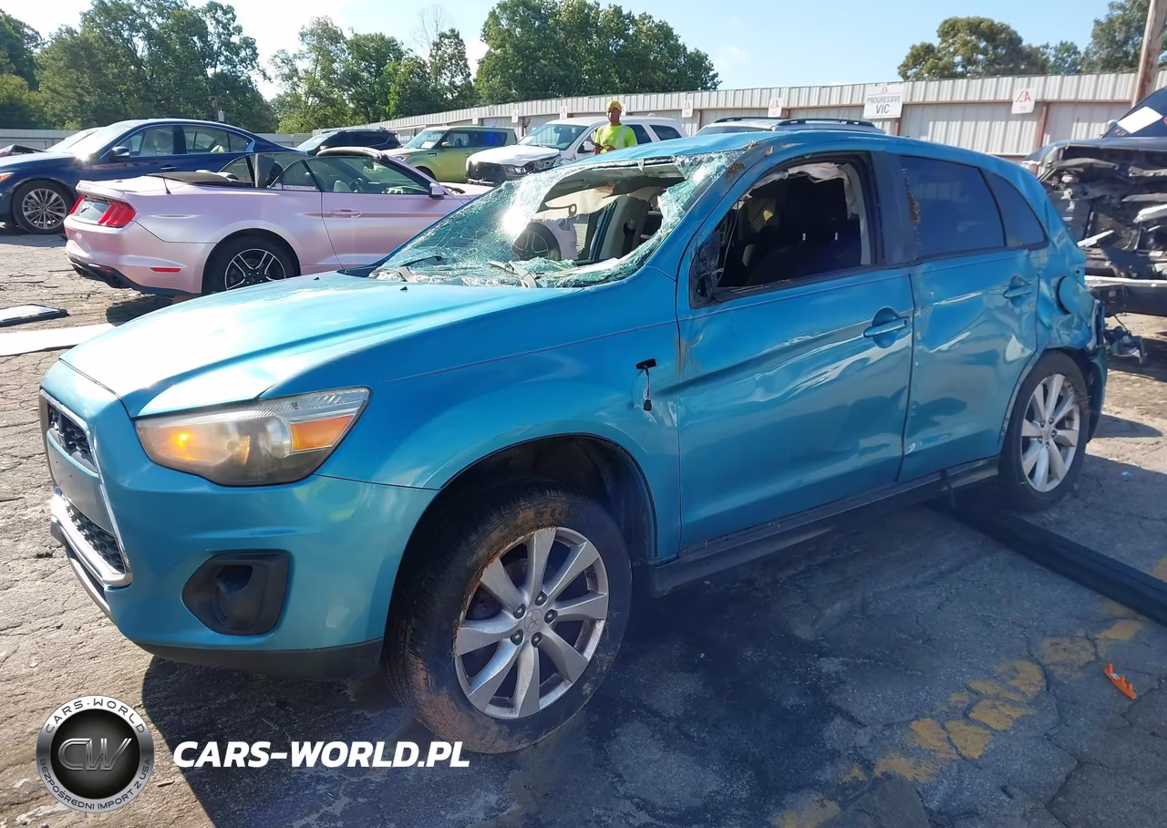 2014 Mitsubishi Outlander Sport Es VIN:4A4AP3AU3EE006509 - 6