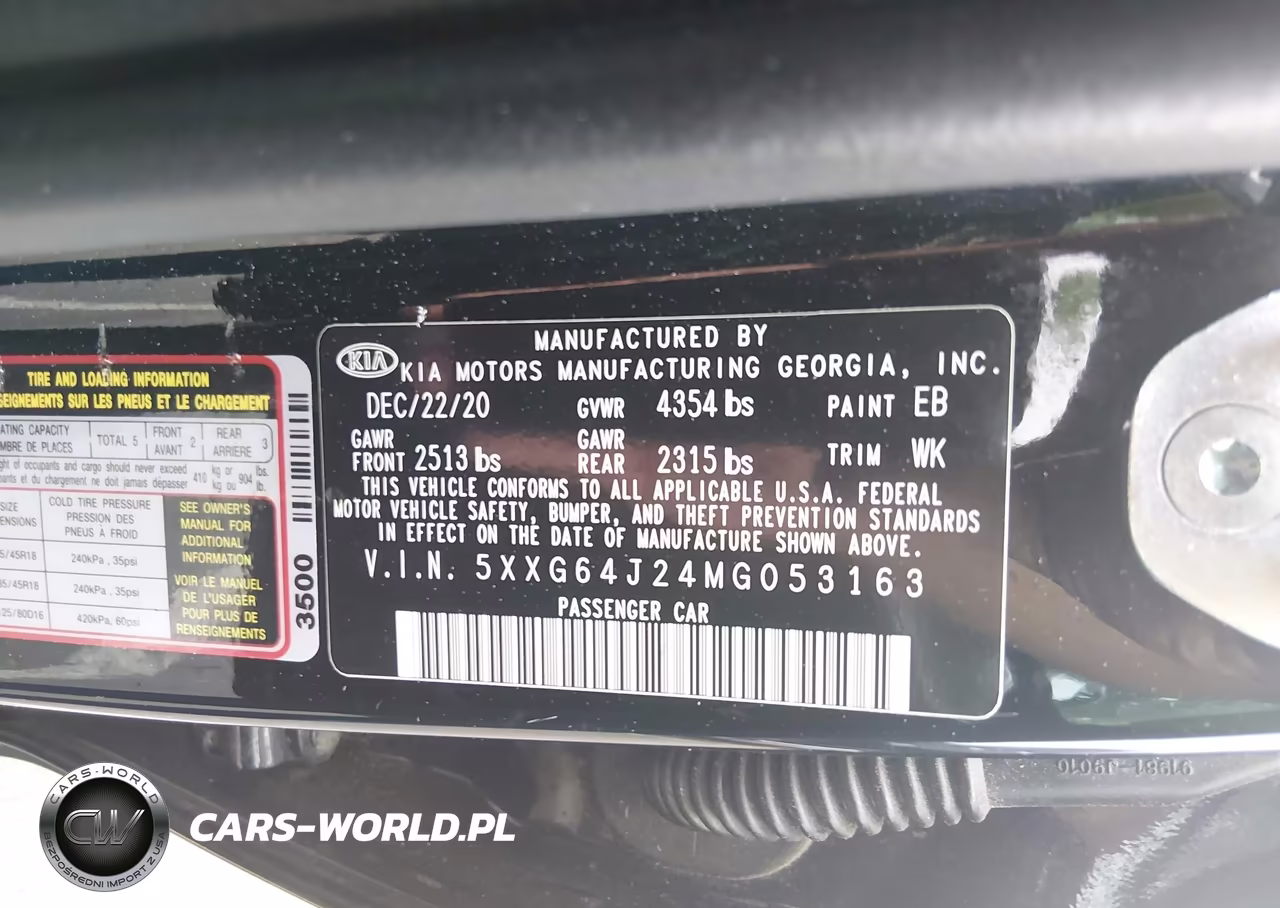 2021 Kia K5 Gt-Line VIN:5XXG64J24MG053163 - 9
