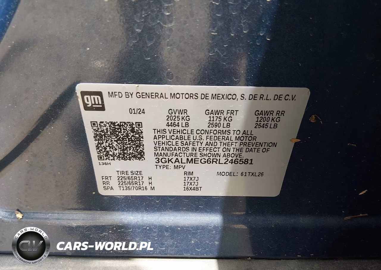 2024 GMC Terrain Fwd Sle VIN:3GKALMEG6RL246581 - 9