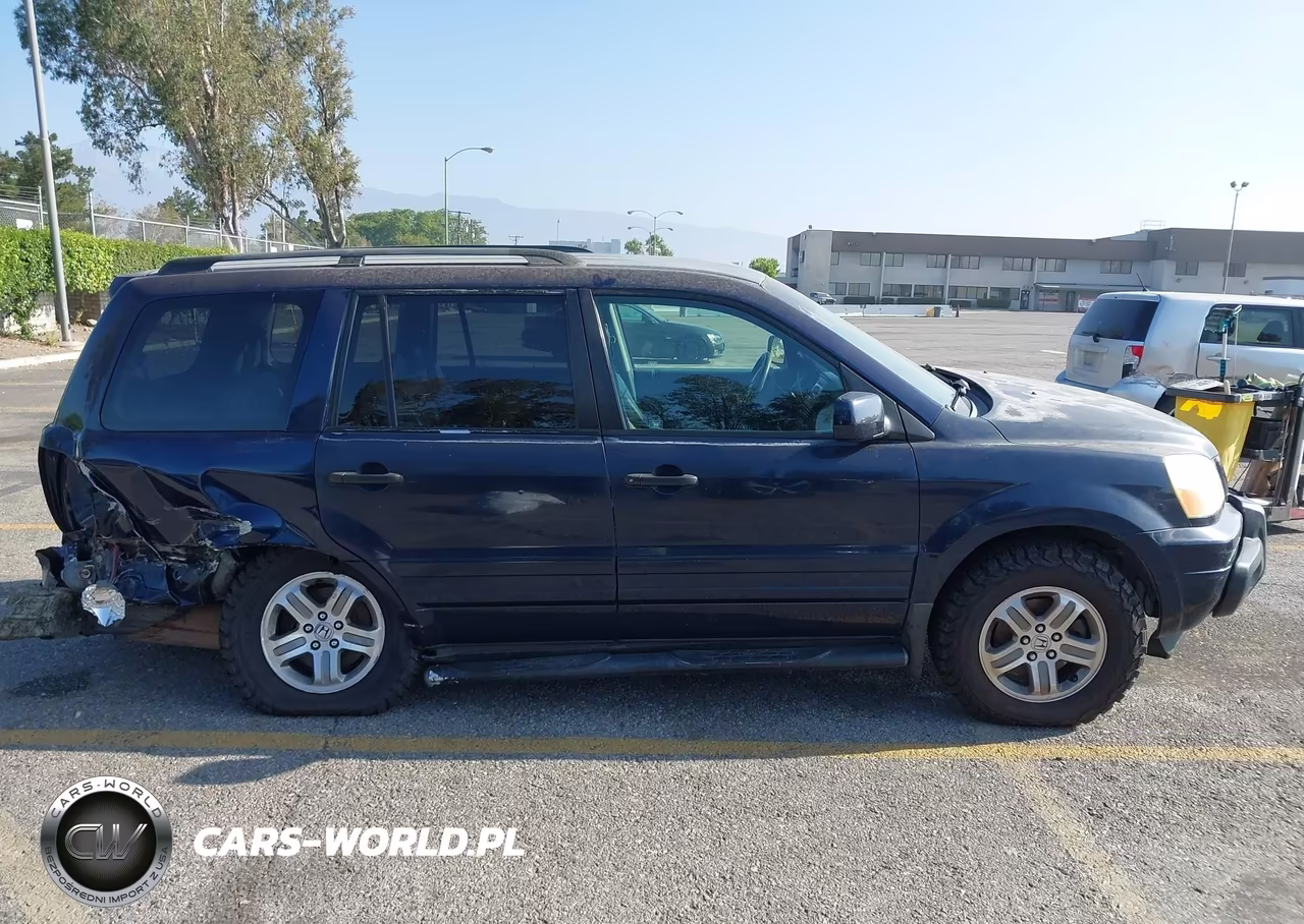 2004 Honda Pilot Ex-L VIN:2HKYF186X4H522384 - 13