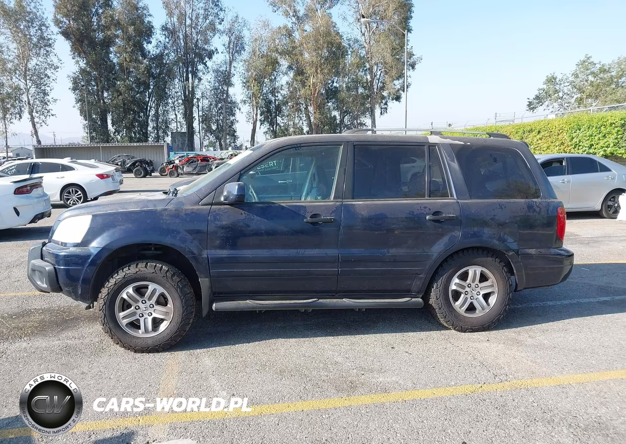2004 Honda Pilot Ex-L VIN:2HKYF186X4H522384 - 14