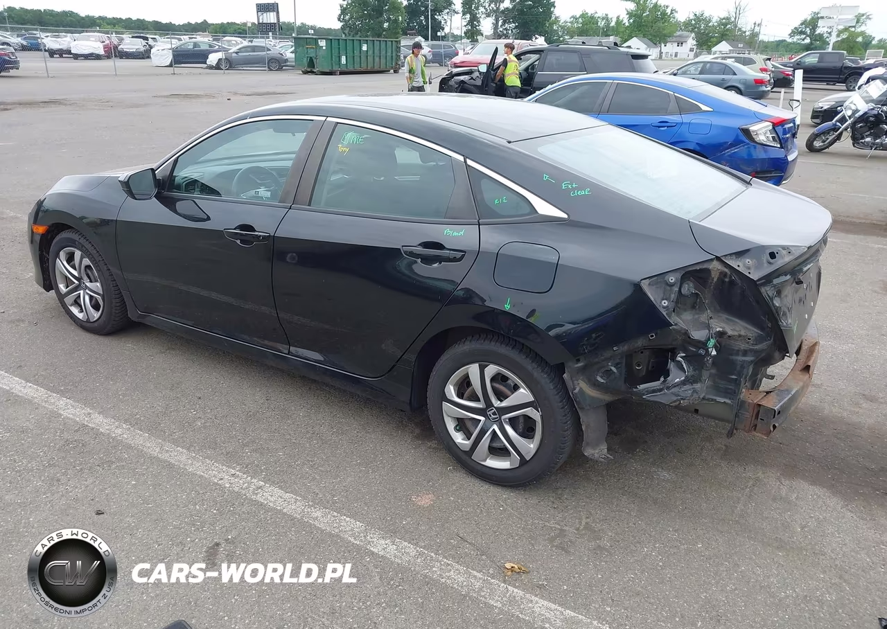 2018 Honda Civic Lx VIN:2HGFC2F50JH558283 - 3