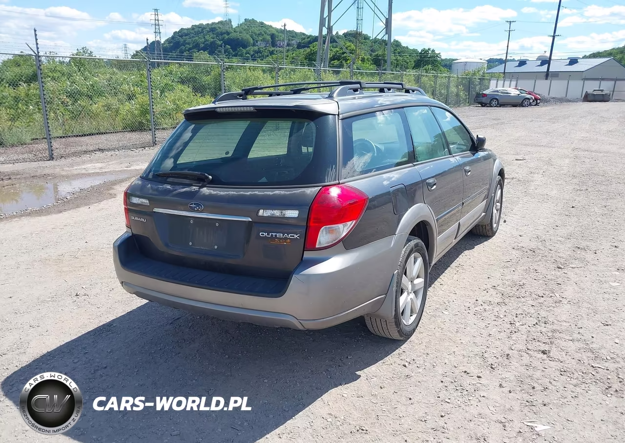 2009 Subaru Outback 2.5I VIN:4S4BP61C897329481 - 4