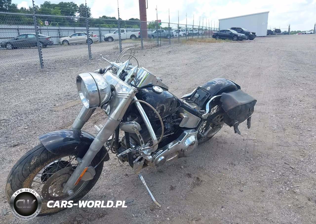 2000 Harley-Davidson Flstc VIN:1HD1BJY10YY076668 - 2