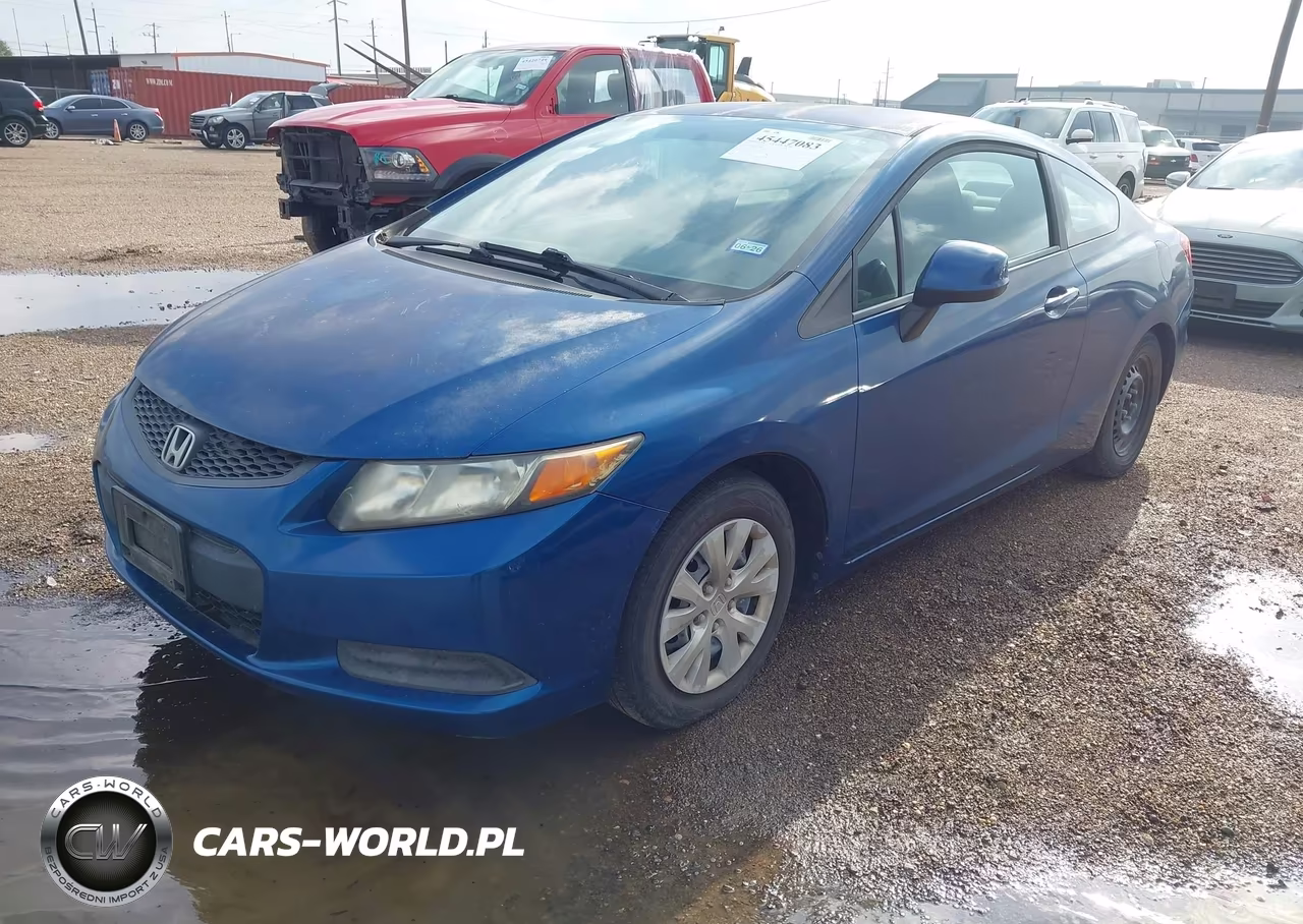 2012 Honda Civic Lx VIN:2HGFG3B5XCH549027 - 2