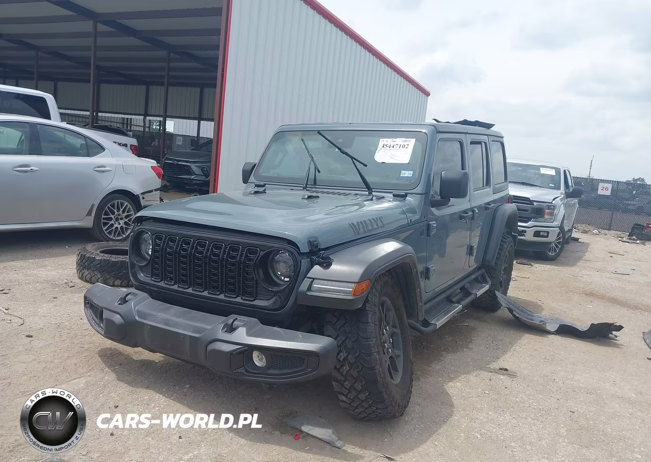 2024 Jeep Wrangler 4-Door Willys 4X4 VIN:1C4PJXDG8RW323394 - 2