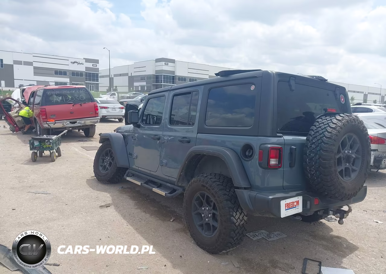 2024 Jeep Wrangler 4-Door Willys 4X4 VIN:1C4PJXDG8RW323394 - 3