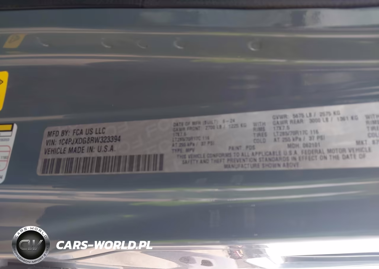 2024 Jeep Wrangler 4-Door Willys 4X4 VIN:1C4PJXDG8RW323394 - 9