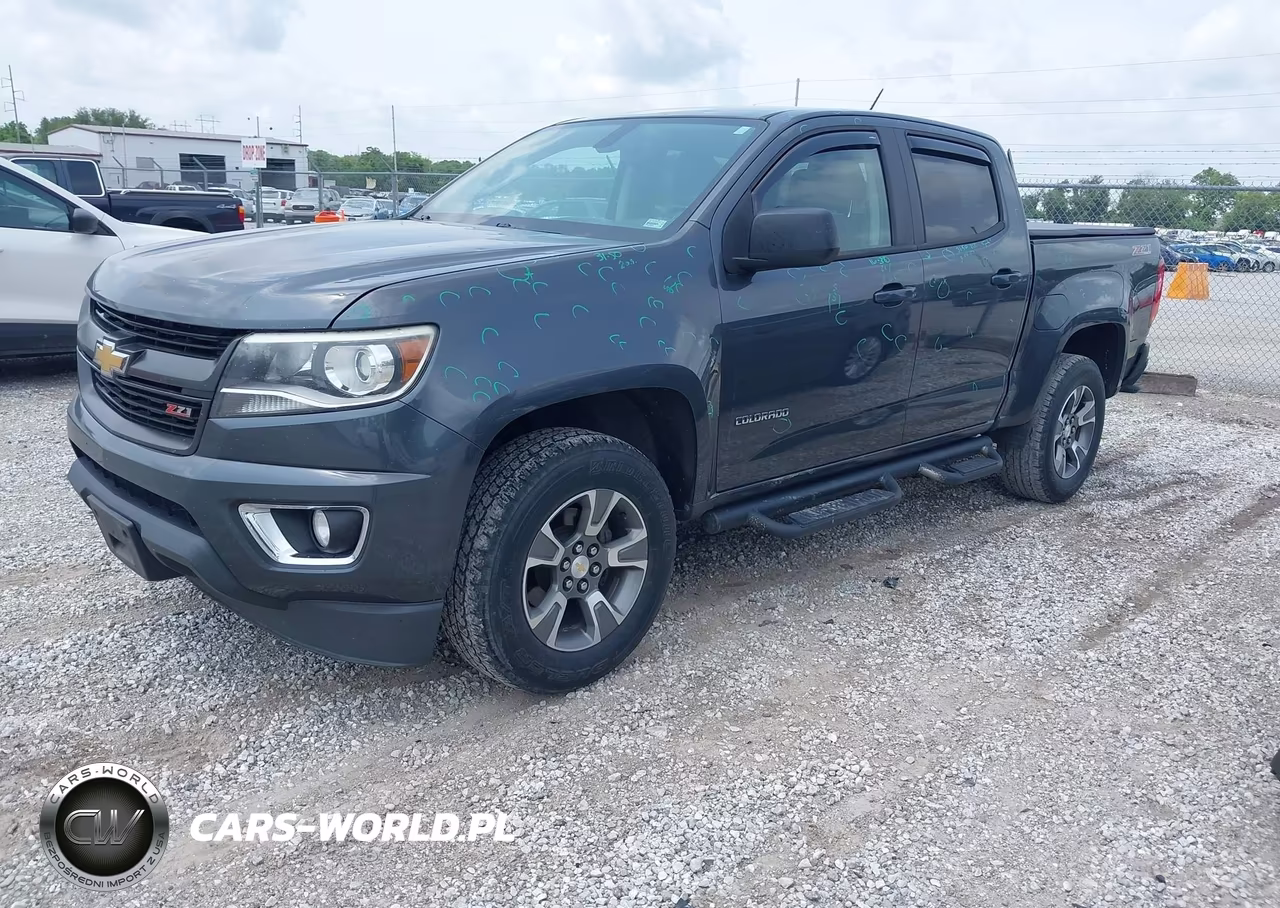 2016 Chevrolet Colorado 4Wd Z71 VIN:1GCGTDE39G1104622 - 2