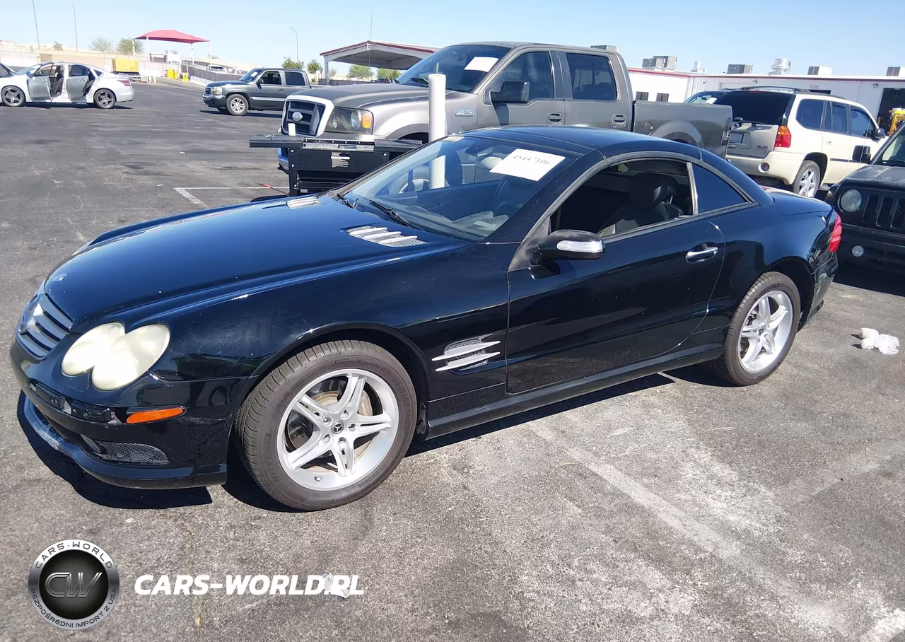 2005 Mercedes-Benz Sl 500 VIN:WDBSK75F45F106477 - 2