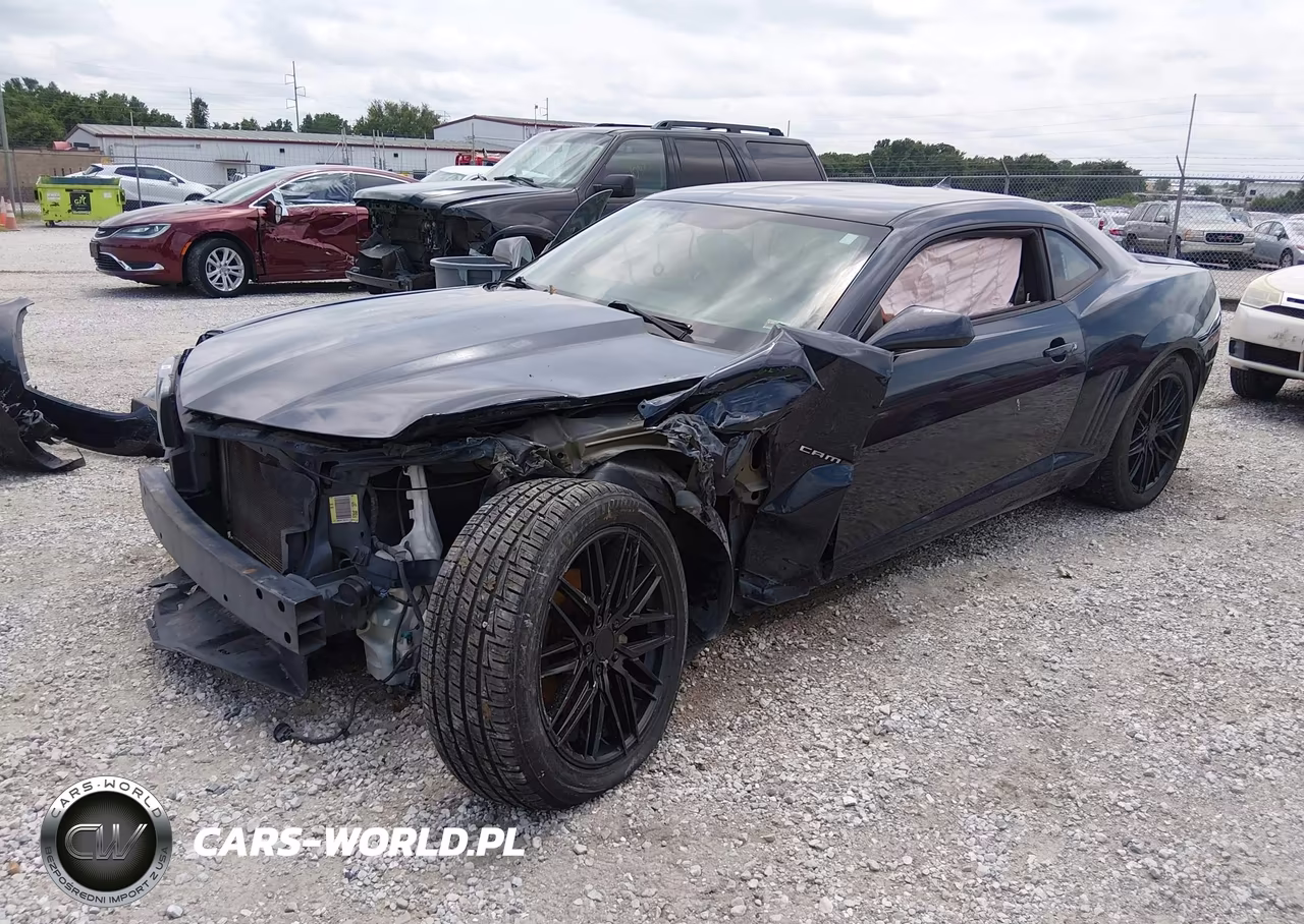 2013 Chevrolet Camaro 2Lt VIN:2G1FC1E34D9186950 - 2