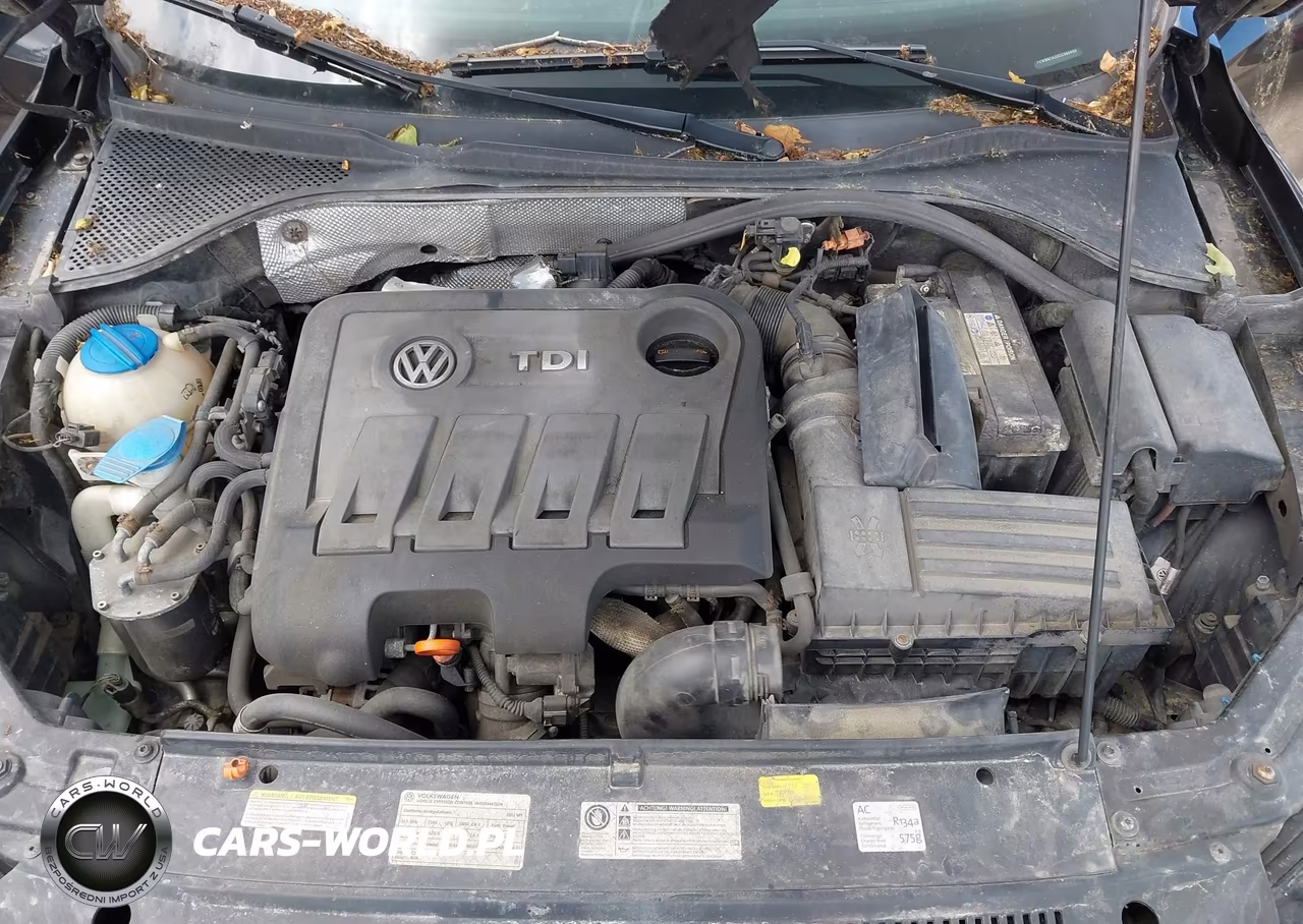 2012 Volkswagen Passat 2.0L Tdi Se VIN:1VWBN7A33CC080468 - 10