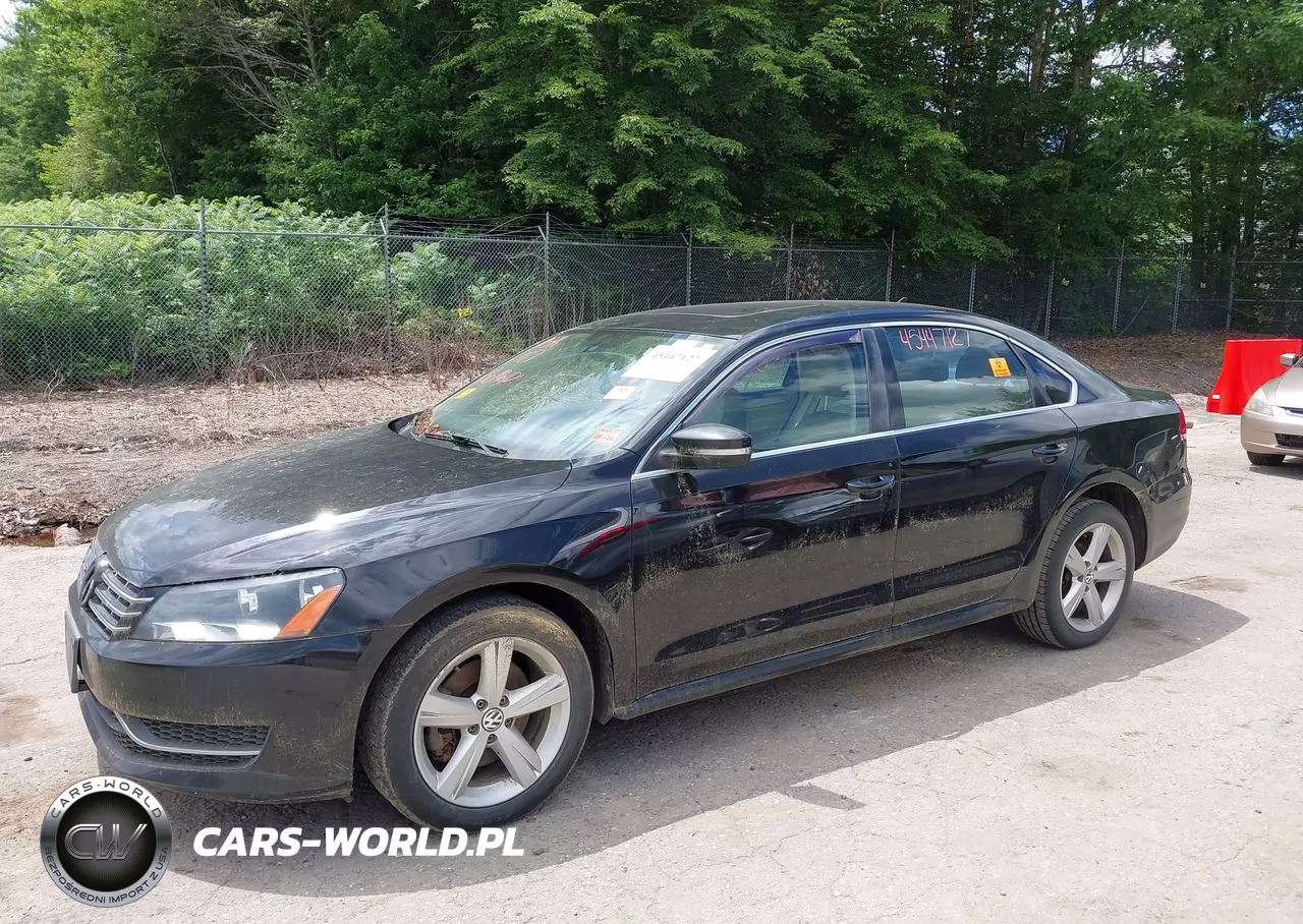 2012 Volkswagen Passat 2.0L Tdi Se VIN:1VWBN7A33CC080468 - 13