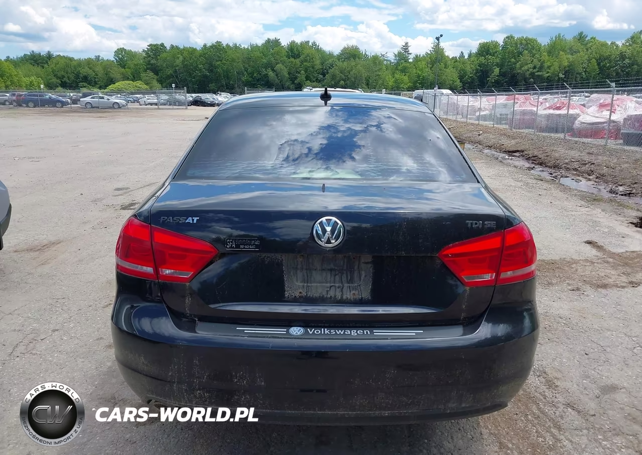 2012 Volkswagen Passat 2.0L Tdi Se VIN:1VWBN7A33CC080468 - 14