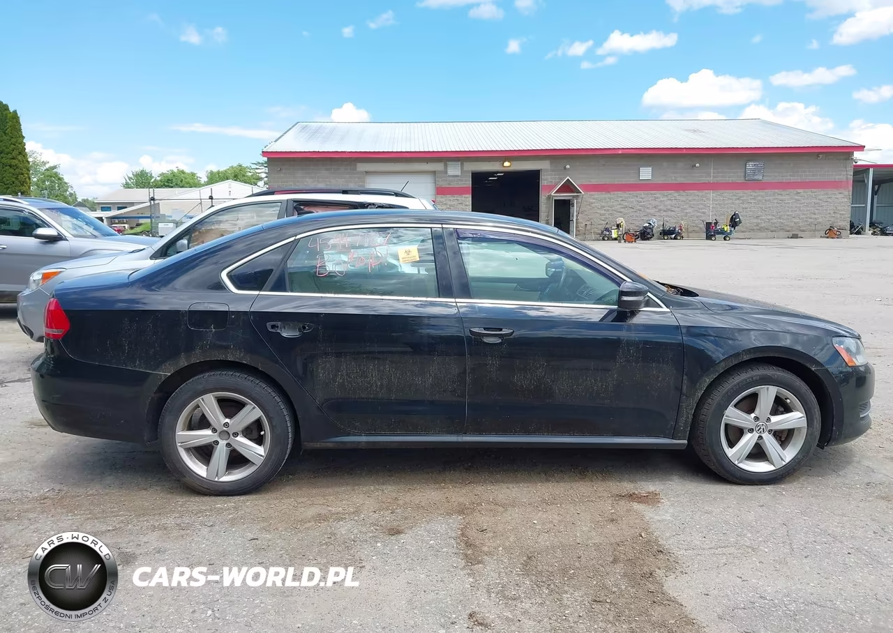 2012 Volkswagen Passat 2.0L Tdi Se VIN:1VWBN7A33CC080468 - 15