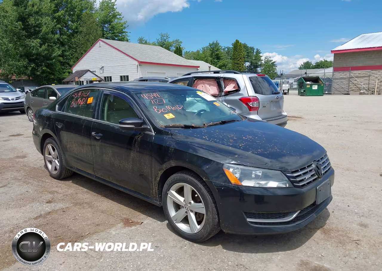 2012 Volkswagen Passat 2.0L Tdi Se VIN:1VWBN7A33CC080468 - 16