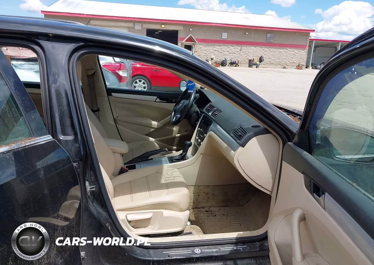 2012 Volkswagen Passat 2.0L Tdi Se VIN:1VWBN7A33CC080468 - 5